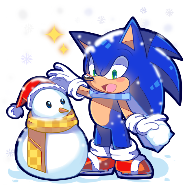 snowman-sonic Discord sticker