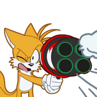 snowball-cannon-tails Discord sticker