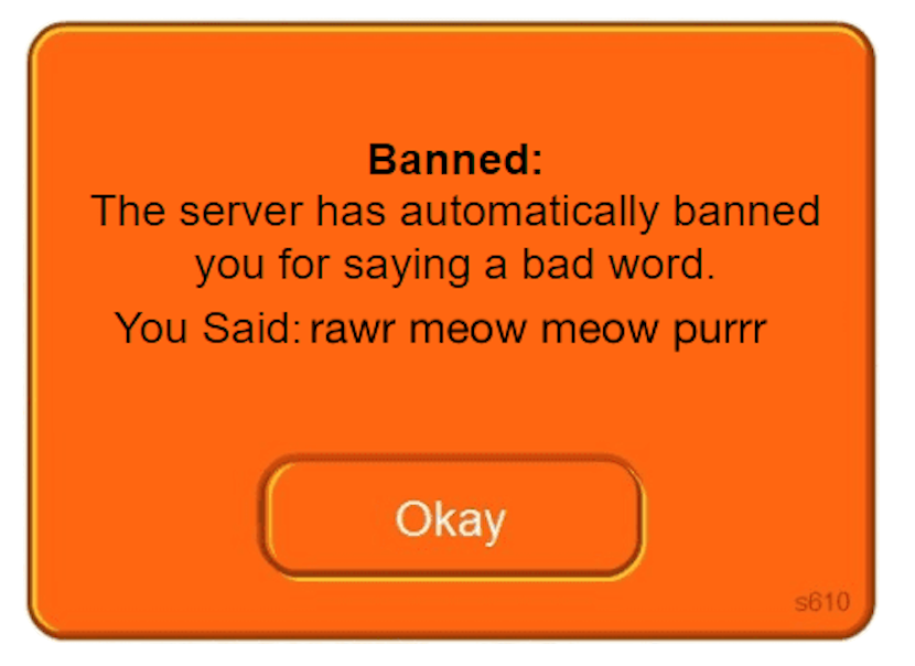 catbanned Discord sticker