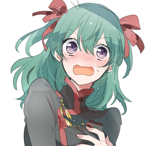 Blushing Discord sticker