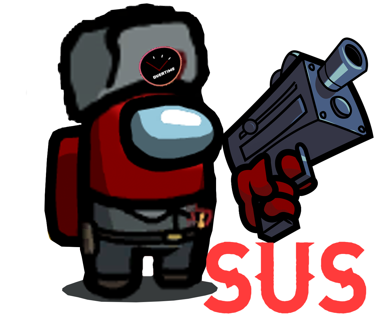Among SUS Discord sticker