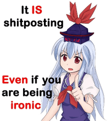 shitposting Discord sticker