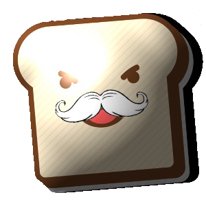 3D Bread Discord sticker