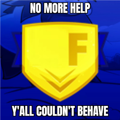nomorehelp Discord sticker