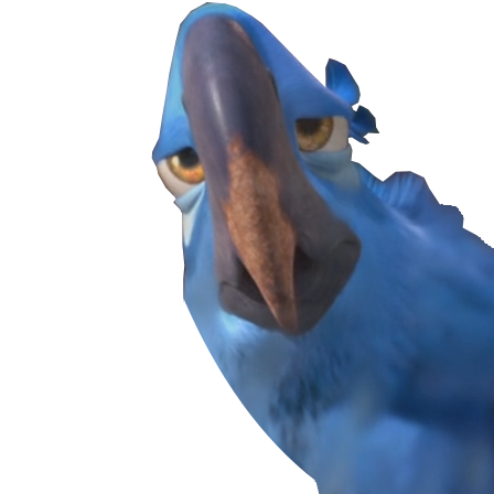 Blu Bruh Discord sticker