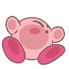 Kirby Splat! Discord sticker