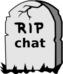 Dead Chat Discord sticker