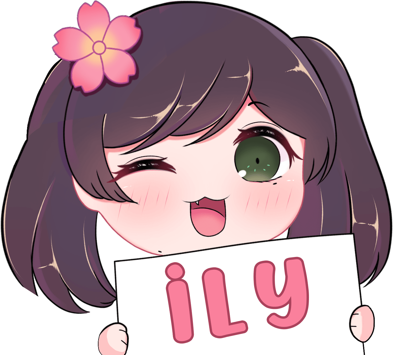 LilyILYsign_HC Discord sticker