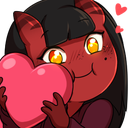 Meru Heart Discord sticker