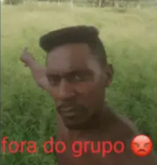 fora do grupo  Discord sticker