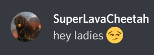 hey ladies Discord sticker