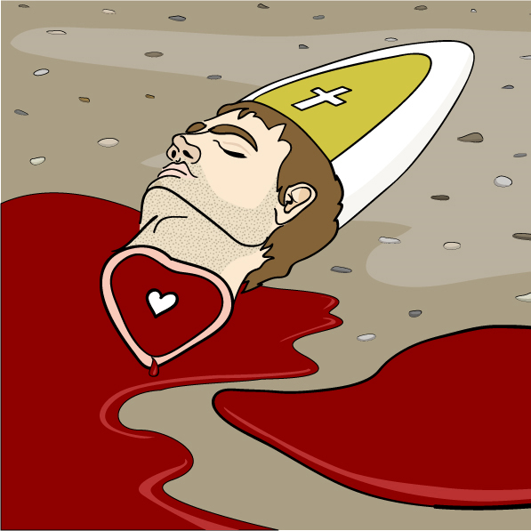 beheaded saint valentine Discord sticker