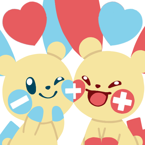 Plusle & Minun Love Discord sticker