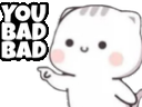 You Bad Bad Discord sticker