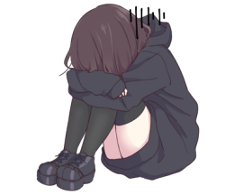 Depressed Discord sticker