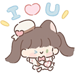 i love u Discord sticker