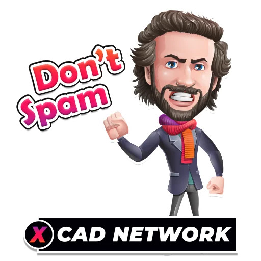 No Spam Discord sticker