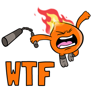 WTF Discord sticker
