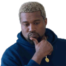 Ye thinkin Discord sticker