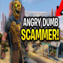 angrydumbscammer Discord sticker