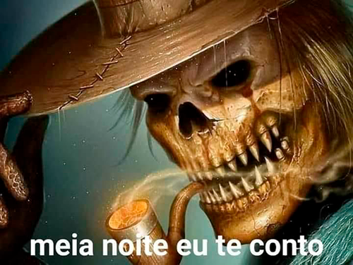 Meia noite eu te conto  Discord sticker