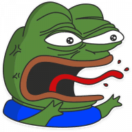 PepeAngry Discord sticker