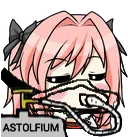 astolfium Discord sticker