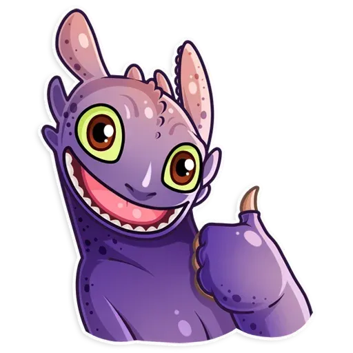 Toothless OK Discord sticker