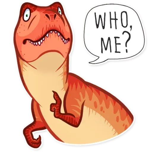 Rex - Who me? Discord sticker