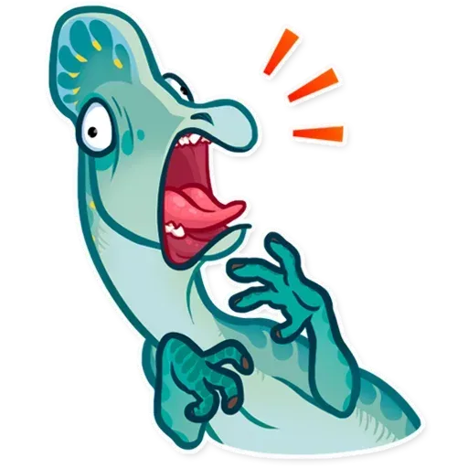 Dino Scream Discord sticker