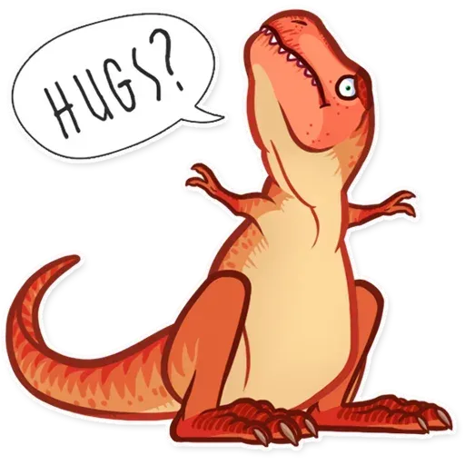 Rex Hugs? Discord sticker