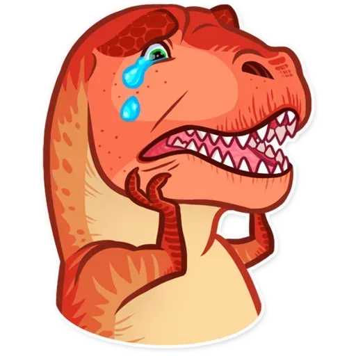 Rex Cry Discord sticker
