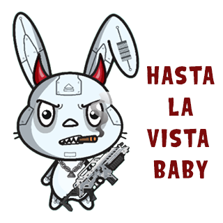 hastala vista baby Discord sticker