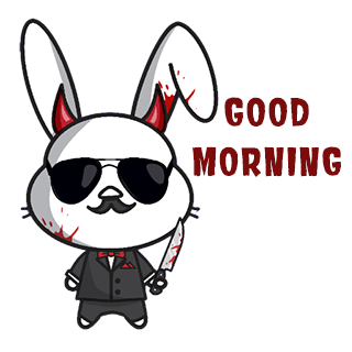 gm Discord sticker