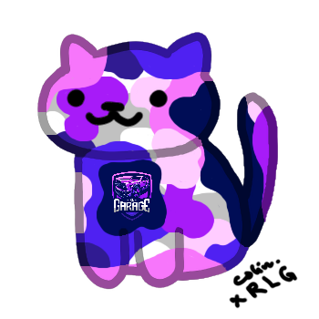 RL Garage Cat Discord sticker