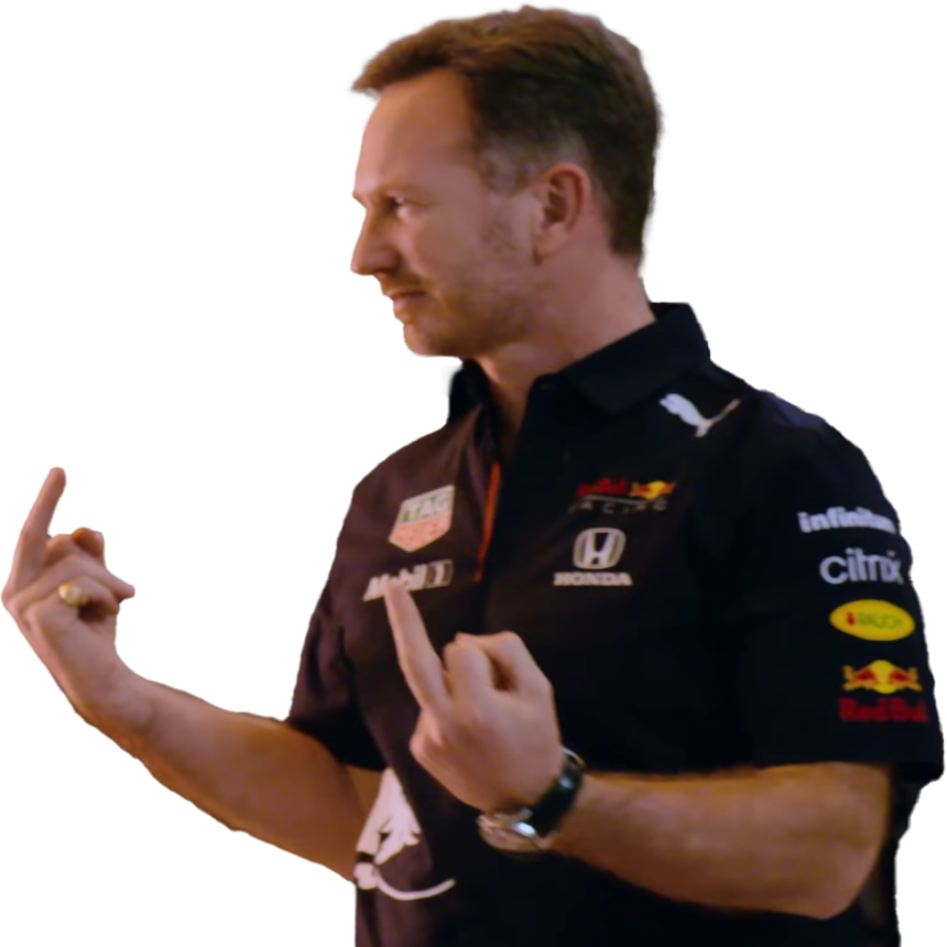 christian middle finger Discord sticker