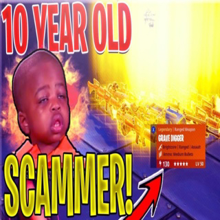 10YEAROLDSCAMMER Discord sticker