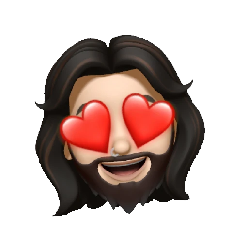 Heart Eyes Discord sticker