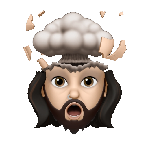 Exploding Head Discord sticker