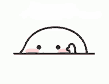 shy hello Discord sticker