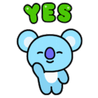 Koya Yes Discord sticker