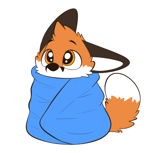 Fox Cozy Discord sticker