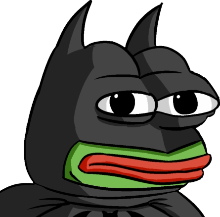 Batman Stare Discord sticker