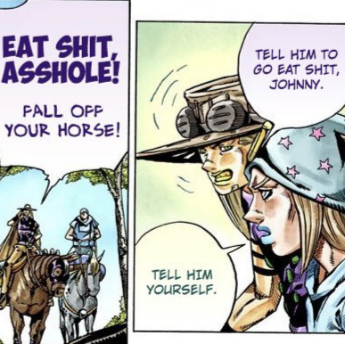 Gyro tells you to eat shit Discord sticker