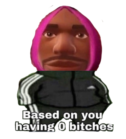 No bitches  Discord sticker