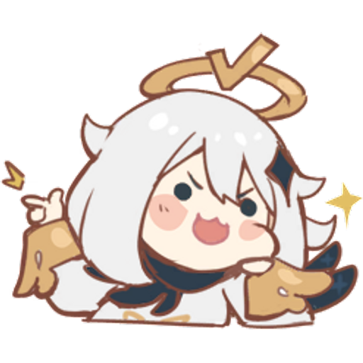 paimonshowoff Discord sticker