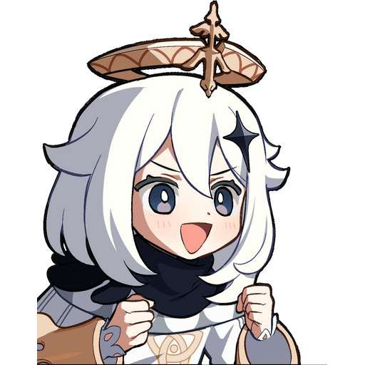 paimonexcited Discord sticker