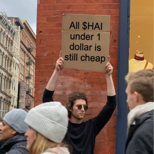 All HAI <1$ is still cheap  Discord sticker