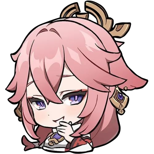 Yae Smug Discord sticker