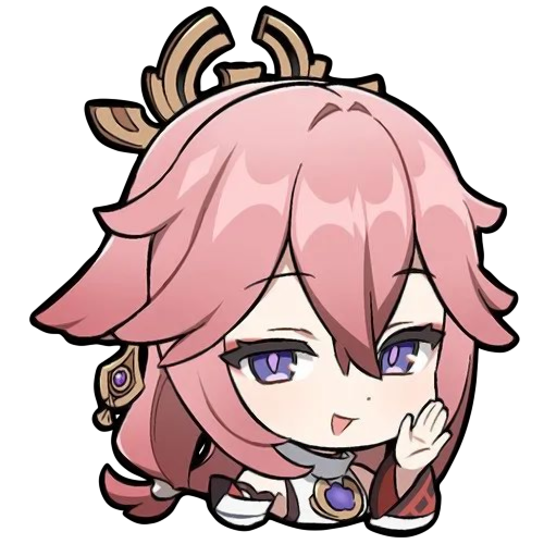 Yae Grin Discord sticker